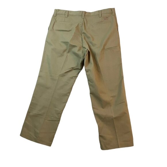 Dickies Straight Leg Men’s Work Pants Khaki Light Brown 42x32 - Picture 6 of 12